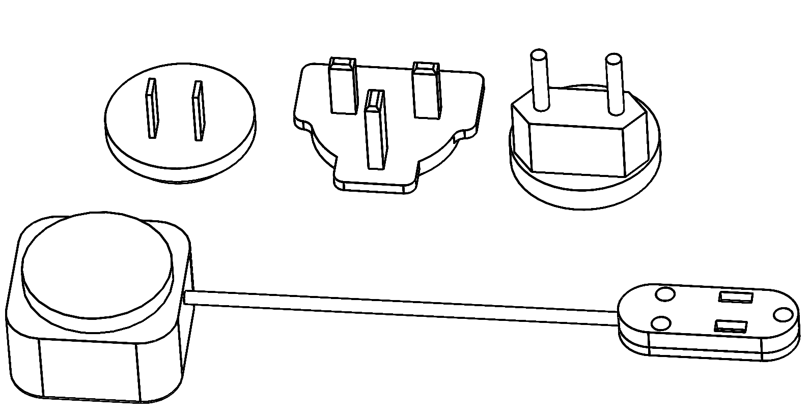 Steckdosenadapter