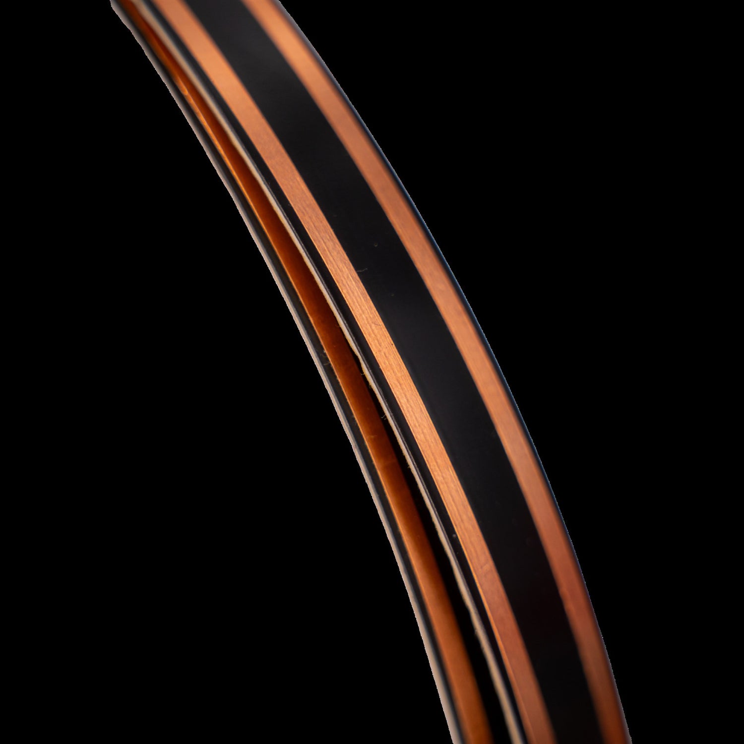 Schiene schwarz pro meter